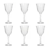 Lot De 6 Verres à Vin "Ornella" 25cl Transparent