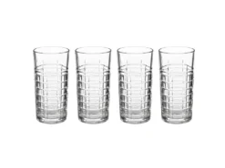 Lot De 4 Verres à Eau "Edgar" 30cl Transparent