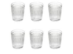 Lot De 6 Verres à Eau "Mona" 30cl Transparent