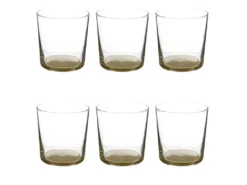 Lot De 6 Verres à Eau "Bodego" 34cl Transparent
