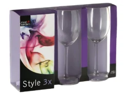 Lot De 3 Verres à Eau "Style" 44cl Transparent -Herman Miller Magasin verre 13688095