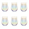 Lot De 6 Gobelets En Verre "Fantasy" 54cl Transparent