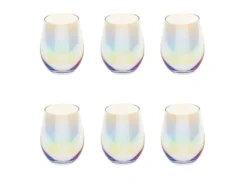 Lot De 6 Gobelets En Verre "Fantasy" 54cl Transparent