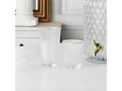 Lot De 6 Verres Design "Liseré" 35cl Transparent -Herman Miller Magasin verre 13688215