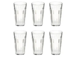 Lot De 6 Verres à Eau "Loft" 35cl Transparent