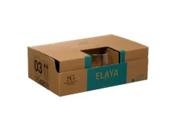 Lot De 6 Gobelets En Verre "Elaya" 34cl Transparent -Herman Miller Magasin verre 13688525