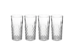 Lot De 4 Verres à Eau "Charles" 30cl Transparent