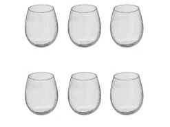 Lot De 6 Verres à Eau "Volta" 44cl Transparent