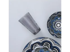 Lot De 6 Verres à Eau "Martelé" 34cl Gris Irisé -Herman Miller Magasin verre 13688665